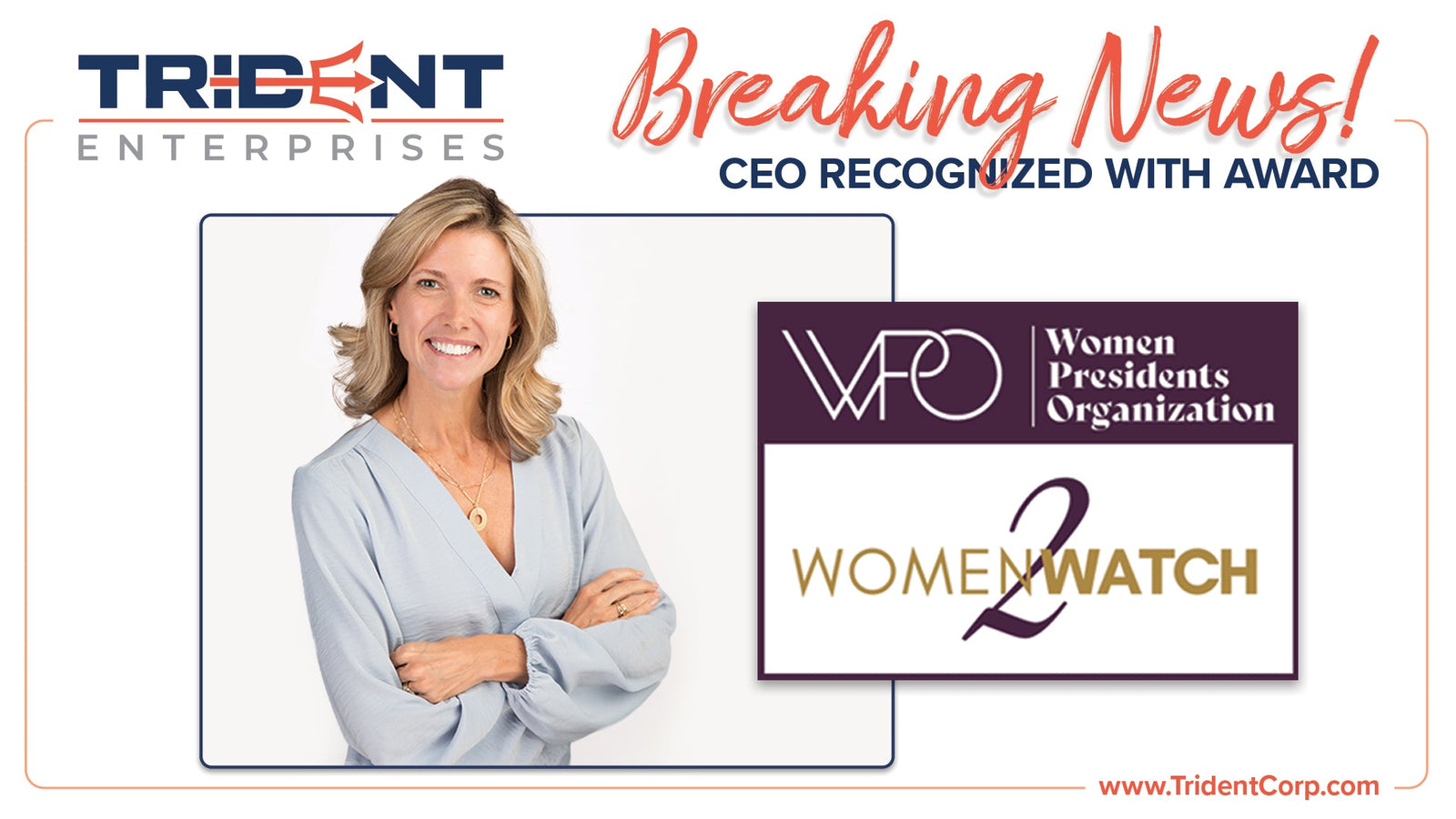 Trident Enterprises CEO Linda Sheehan Named a WPO Woman2Watch