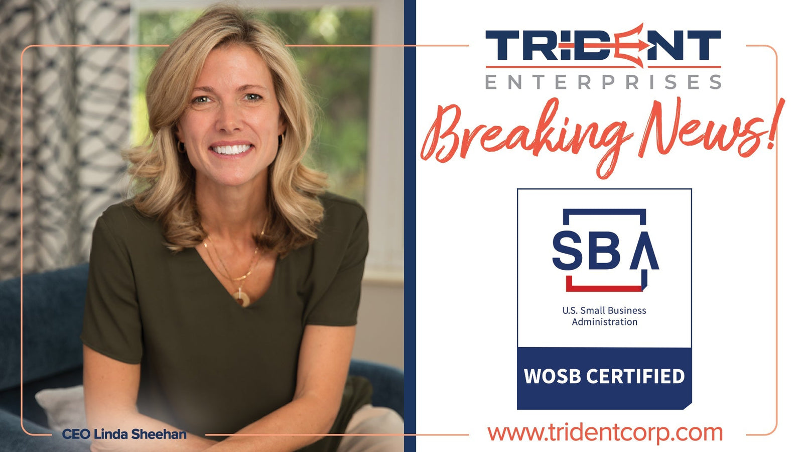 Trident Receives Women Owned Small Business Designation